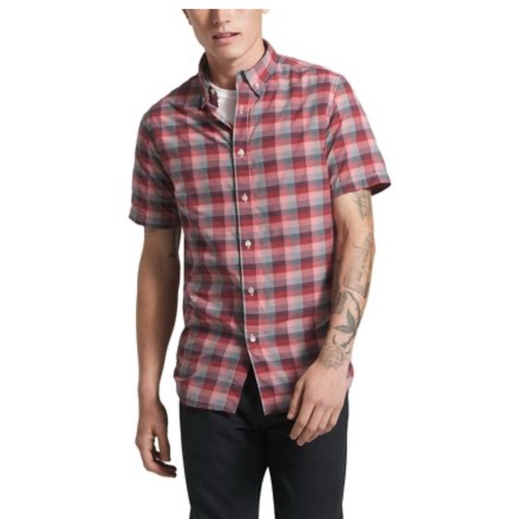 The North Face Other - The North Face Mens Monanock Short Sleeve Button Up Shirt Multi Plaid Sz XXL